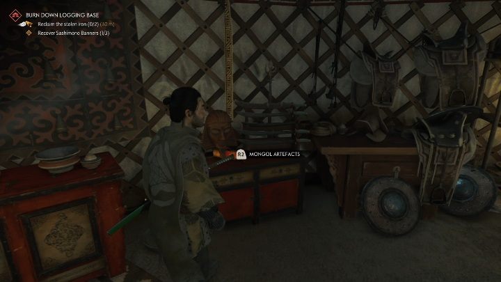 Maskę znajdziesz w namiocie - Ghost of Tsushima: Mongolskie artefakty - Ghost of Tsushima - poradnik do gry