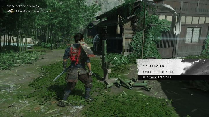 1 - Ghost of Tsushima: Izuhara - stojaki bambusowe, sekrety, znajdźki - Ghost of Tsushima - poradnik do gry