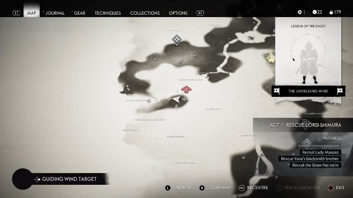 Lokacja: Pochmurny Przesmyk (Cloud Pass) - Ghost of Tsushima: Izuhara - stojaki bambusowe, sekrety, znajdźki - Ghost of Tsushima - poradnik do gry