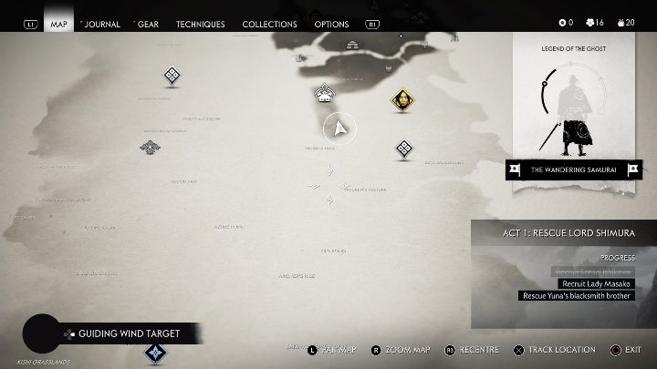 Lokacja: Kręty szlak (Winding Trail) - Ghost of Tsushima: Izuhara - kapliczki Shinoto, sekrety, znajdźki - Ghost of Tsushima - poradnik do gry