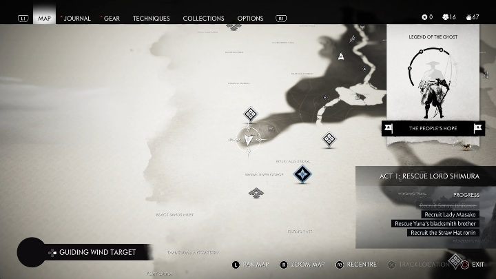 Lokacja: Wierzchołek Shigenoriego (Shigenoris Peak) - Ghost of Tsushima: Izuhara - kapliczki Shinoto, sekrety, znajdźki - Ghost of Tsushima - poradnik do gry