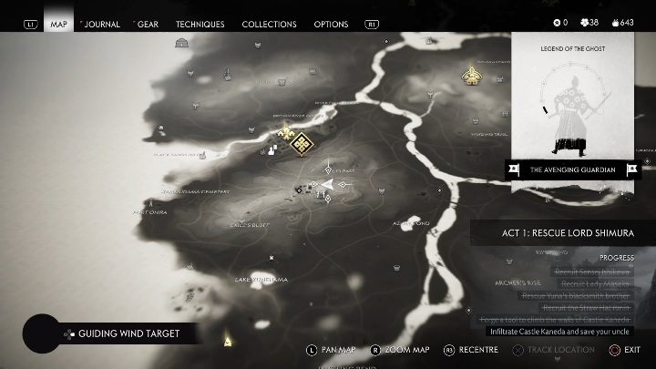 Lokacja: Pochmurny Przesmyk (Cloud Pass) - Ghost of Tsushima: Izuhara - kapliczki Shinoto, sekrety, znajdźki - Ghost of Tsushima - poradnik do gry