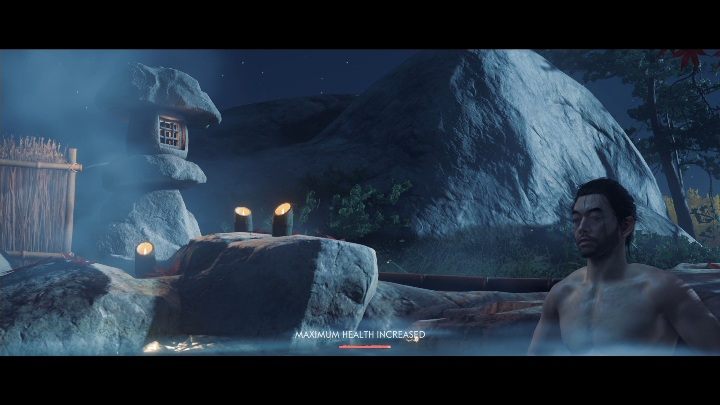 To gorące źródło znajdziesz na środku łąki - Ghost of Tsushima: Izuhara - gorące źródła, sekrety, znajdźki - Ghost of Tsushima - poradnik do gry