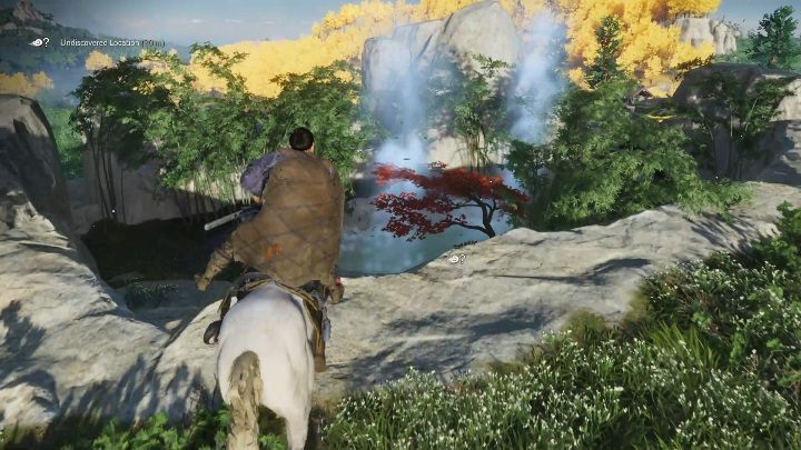 To gorące źródło znajdziesz pomiędzy górami - Ghost of Tsushima: Izuhara - gorące źródła, sekrety, znajdźki - Ghost of Tsushima - poradnik do gry