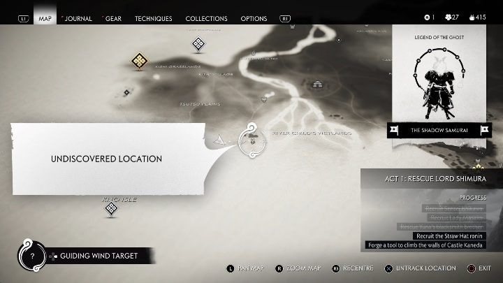 Lokacja: Bagno Rzecznego Dziecięcia (River Childs Wetlands) - Ghost of Tsushima: Izuhara - gorące źródła, sekrety, znajdźki - Ghost of Tsushima - poradnik do gry