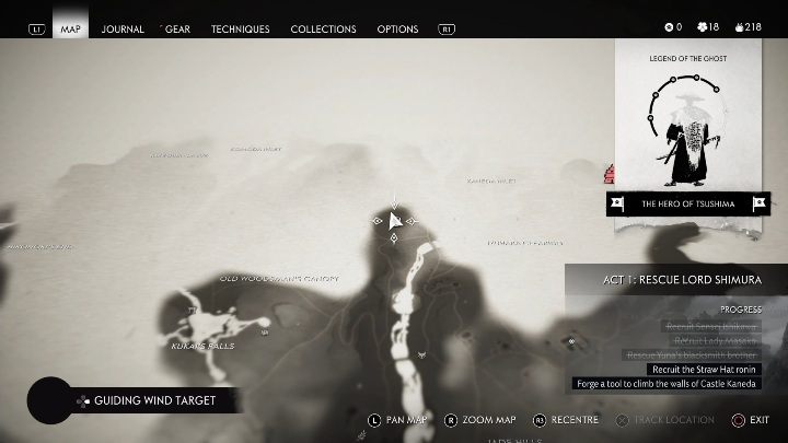 Lokacja: Sklepienie Starego Drwala (Old Woodsmans Canopy) - Ghost of Tsushima: Izuhara - gorące źródła, sekrety, znajdźki - Ghost of Tsushima - poradnik do gry