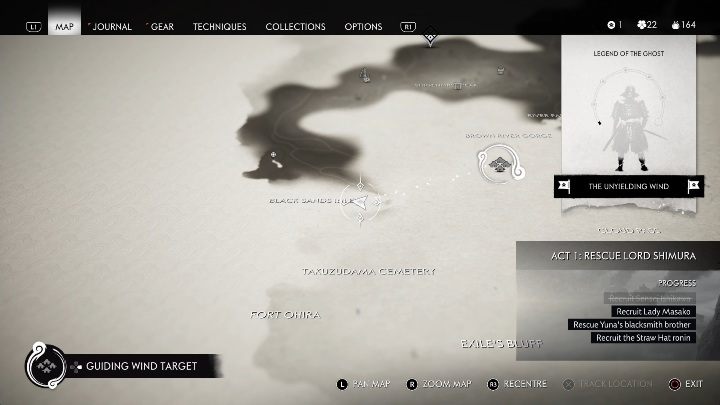 Lokacja: Przesmyk czarnych piasków (Black Sand Inlet) - Ghost of Tsushima: Izuhara - Haiku, sekrety, znajdźki - Ghost of Tsushima - poradnik do gry