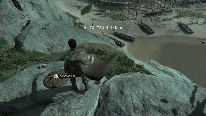 Haiku wykonasz na szczycie góry zaraz obok plaży - Ghost of Tsushima: Izuhara - Haiku, sekrety, znajdźki - Ghost of Tsushima - poradnik do gry