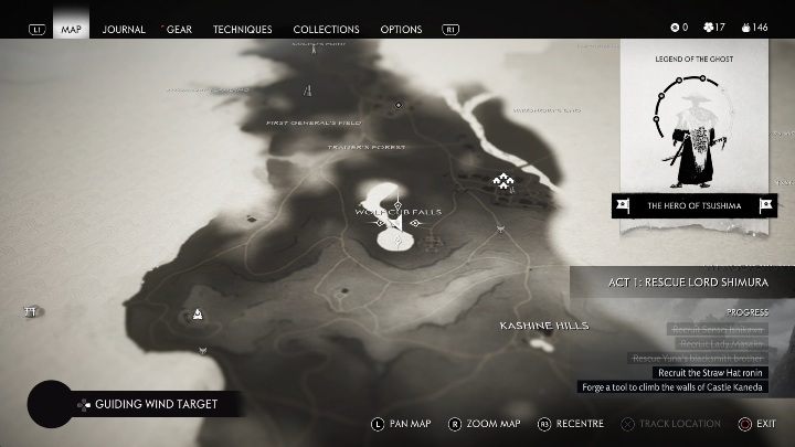 Lokacja: Wodospad wilcząt (Wolf Cub Falls) - Ghost of Tsushima: Izuhara - Haiku, sekrety, znajdźki - Ghost of Tsushima - poradnik do gry