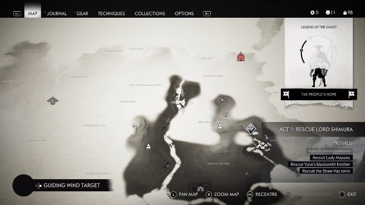 Lokacja: Jadeitowe Wzgórza (Jade Hills) - Ghost of Tsushima: Izuhara - kapliczki Inari, sekrety, znajdźki - Ghost of Tsushima - poradnik do gry