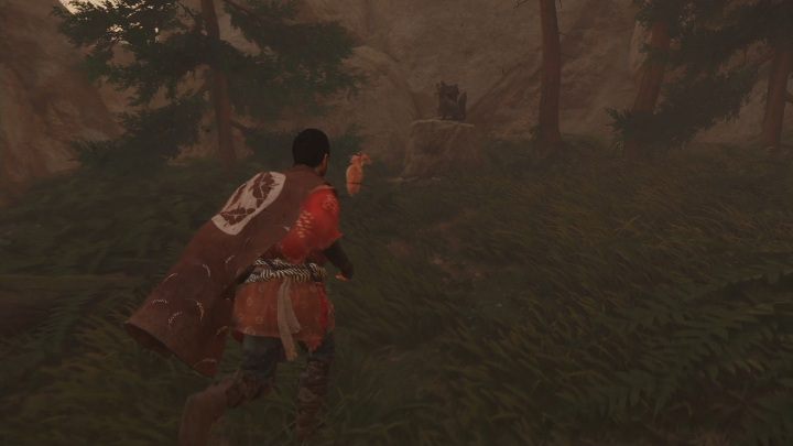 Lisia nora znajduje się przy wydeptanej ścieżce - Ghost of Tsushima: Izuhara - kapliczki Inari, sekrety, znajdźki - Ghost of Tsushima - poradnik do gry