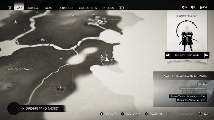 Lokacja: Złoty Las - Ghost of Tsushima: Izuhara - kapliczki Inari, sekrety, znajdźki - Ghost of Tsushima - poradnik do gry