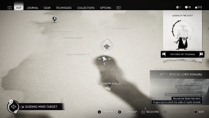 Lokacja: Wzgórza Kashine (Kshine Hills) - Ghost of Tsushima: Izuhara - kapliczki Inari, sekrety, znajdźki - Ghost of Tsushima - poradnik do gry