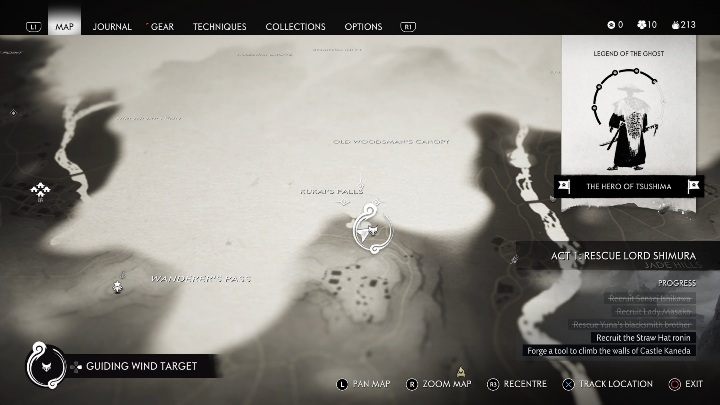 Lokacja: Wodospad Kukaia (Kukais Falls) - Ghost of Tsushima: Izuhara - kapliczki Inari, sekrety, znajdźki - Ghost of Tsushima - poradnik do gry