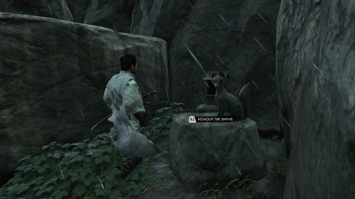 Lisia nora znajduje się w środku lasu - Ghost of Tsushima: Izuhara - kapliczki Inari, sekrety, znajdźki - Ghost of Tsushima - poradnik do gry