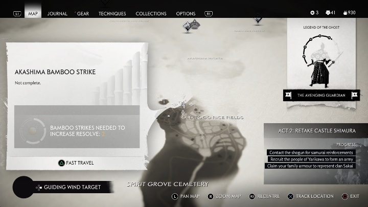 Lokacja: Pola Ryżowe Starego Togo - Ghost of Tsushima: Toyotama - stojaki bambusowe, sekrety, znajdźki - Ghost of Tsushima - poradnik do gry