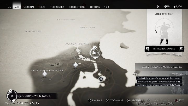 Lokacja: Wodospad Benkeia - Ghost of Tsushima: Toyotama - stojaki bambusowe, sekrety, znajdźki - Ghost of Tsushima - poradnik do gry