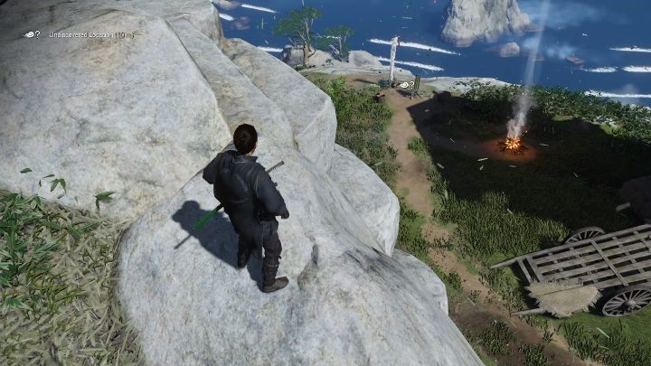 Ten stojak bambusowy znajdziesz przy wieży strażniczej - Ghost of Tsushima: Toyotama - stojaki bambusowe, sekrety, znajdźki - Ghost of Tsushima - poradnik do gry