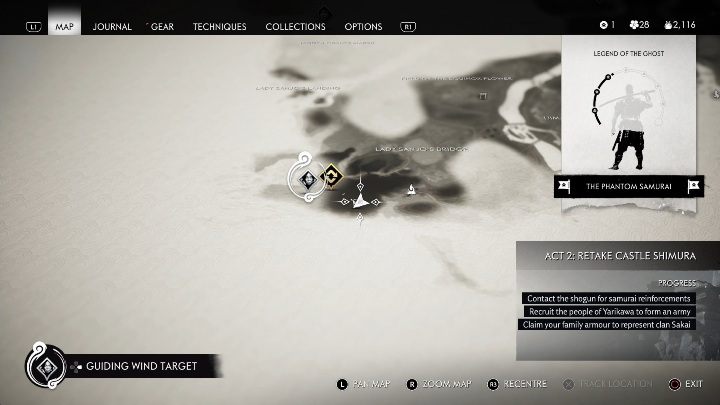 Lokacja: Most Pani Sanjo - Ghost of Tsushima: Toyotama - gorące źródła, sekrety, znajdźki - Ghost of Tsushima - poradnik do gry