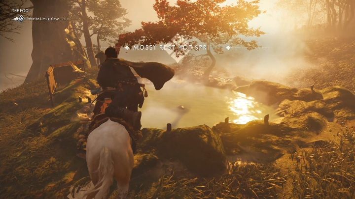 To gorące źródło znajdziesz na środku łąki - Ghost of Tsushima: Toyotama - gorące źródła, sekrety, znajdźki - Ghost of Tsushima - poradnik do gry