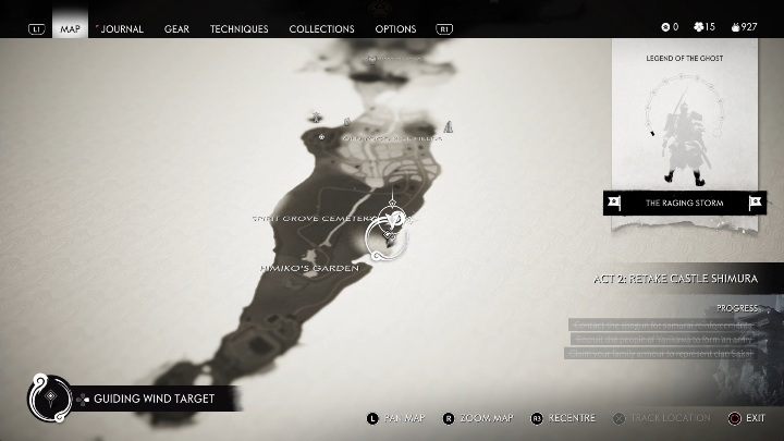 Lokacja: Leśny Cmentarz Duchów - Ghost of Tsushima: Toyotama - kapliczki Inari, sekrety, znajdźki - Ghost of Tsushima - poradnik do gry