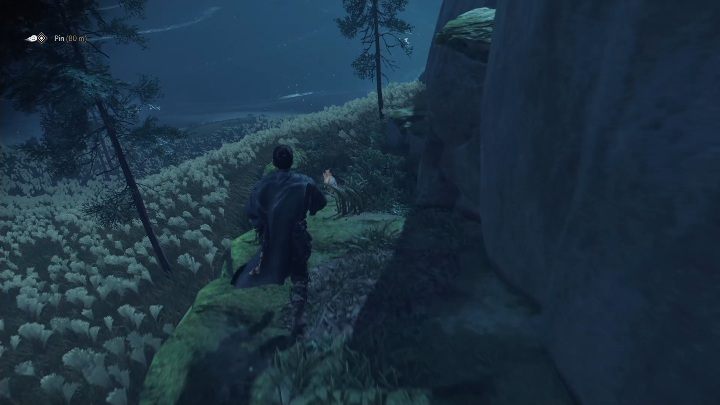Tę lisią norę znajdziesz koło ścieżki znajdującej się obok polany pełnej białych kwiatów - Ghost of Tsushima: Toyotama - kapliczki Inari, sekrety, znajdźki - Ghost of Tsushima - poradnik do gry