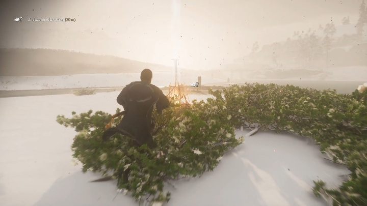 Tę lokację ze stojakiem bambusowym znajdziesz na małej wysepce, na środku jeziora - Ghost of Tsushima: Kamiagata - stojaki bambusowe, sekrety, znajdźki - Ghost of Tsushima - poradnik do gry