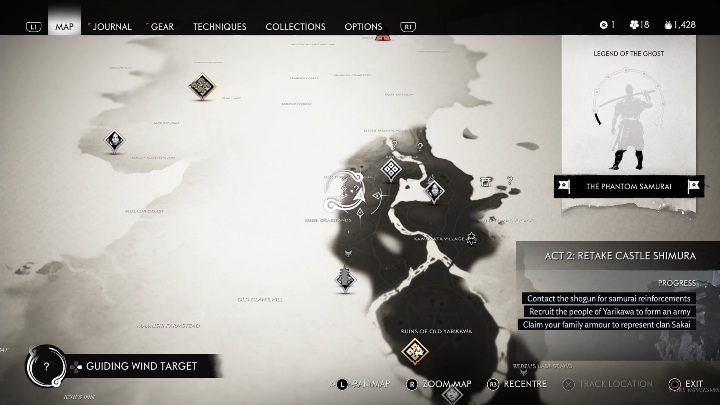 Lokacja: Wzgórza Starej Toyotamy - Ghost of Tsushima: Toyotama - filary honoru, sekrety, znajdźki - Ghost of Tsushima - poradnik do gry