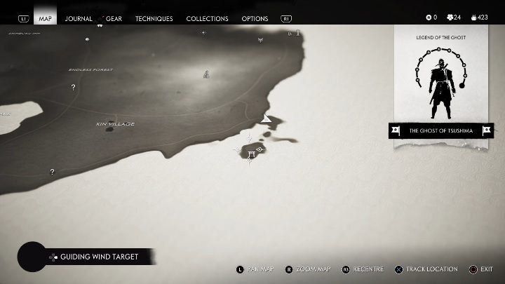 Lokacja: Wioska Kin - Ghost of Tsushima: Kamiagata - kapliczki Shinoto, sekrety, znajdźki - Ghost of Tsushima - poradnik do gry
