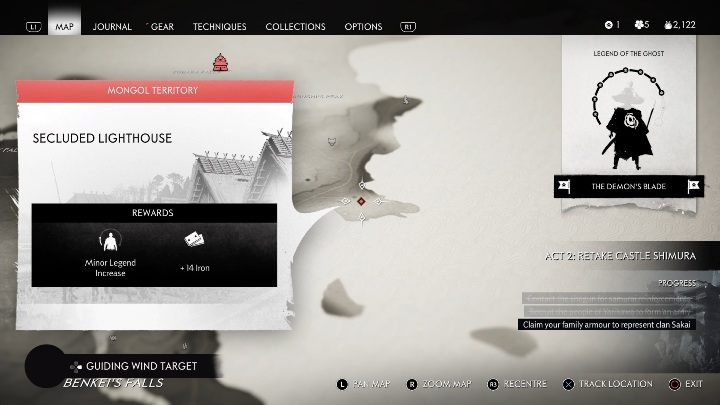 Lokacja: Fort Koysan - Ghost of Tsushima: Toyotama - latarnie morskie, sekrety, znajdźki - Ghost of Tsushima - poradnik do gry