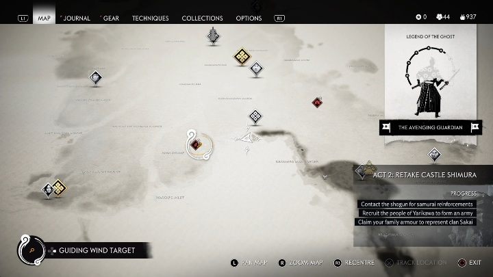 Lokacja: Brzeg Topielca - Ghost of Tsushima: Toyotama - pojedynki, sekrety, znajdźki - Ghost of Tsushima - poradnik do gry