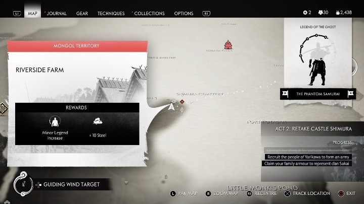 Lokacja: Cmentarz Shimurów - Ghost of Tsushima: Toyotama - obozy Mongołów, sekrety, znajdźki - Ghost of Tsushima - poradnik do gry