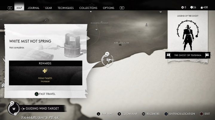 Lokacja: Wioska Kin - Ghost of Tsushima: Kamiagata - gorące źródła, sekrety, znajdźki - Ghost of Tsushima - poradnik do gry