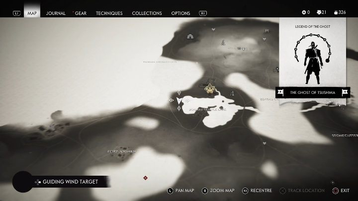 Lokacja: Jezioro przy świątyni Jogaku - Ghost of Tsushima: Kamiagata - kapliczki Inari, sekrety, znajdźki - Ghost of Tsushima - poradnik do gry