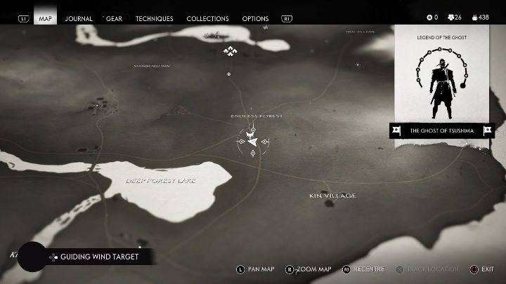 Lokacja: Bezkresny Las - Ghost of Tsushima: Kamiagata - kapliczki Inari, sekrety, znajdźki - Ghost of Tsushima - poradnik do gry