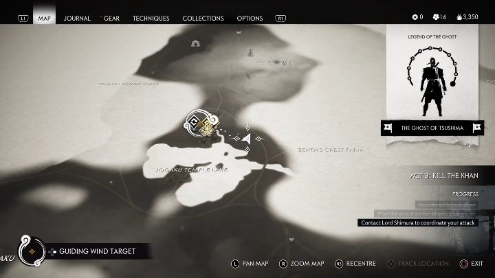 Lokacja: Jezioro przy świątyni Jogaku - Ghost of Tsushima: Kamiagata - filary honoru, sekrety, znajdźki - Ghost of Tsushima - poradnik do gry
