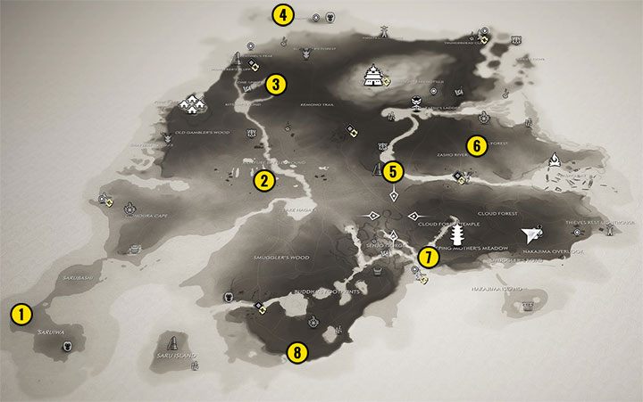 Na wyspie Iki do zaliczenia jest 8 wyzwań łuczniczych - Ghost of Tsushima Iki Island: Wyzwania łucznicze - Ghost of Tsushima - poradnik do gry