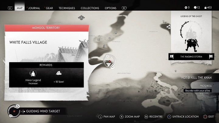 Lokacja: Podgórze Jito - Ghost of Tsushima: Kamiagata - obozy Mongołów, sekrety, znajdźki - Ghost of Tsushima - poradnik do gry