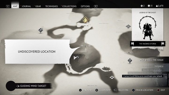 Lokacja: Fort Jogaku - Ghost of Tsushima: Kamiagata - obozy Mongołów, sekrety, znajdźki - Ghost of Tsushima - poradnik do gry