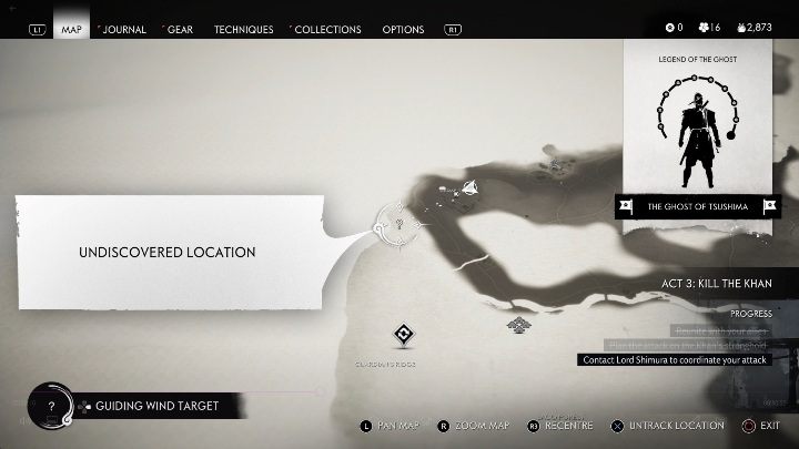 Lokacja: Cedrowa świątynia - Ghost of Tsushima: Kamiagata - obozy Mongołów, sekrety, znajdźki - Ghost of Tsushima - poradnik do gry