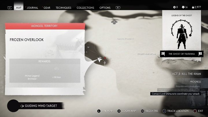 Lokacja: Wodospad Kamigata - Ghost of Tsushima: Kamiagata - obozy Mongołów, sekrety, znajdźki - Ghost of Tsushima - poradnik do gry