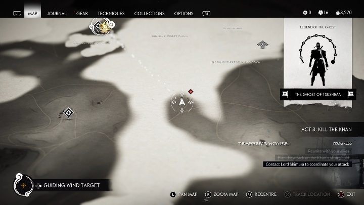 Lokacja: Chata Traperki - Ghost of Tsushima: Kamiagata - obozy Mongołów, sekrety, znajdźki - Ghost of Tsushima - poradnik do gry