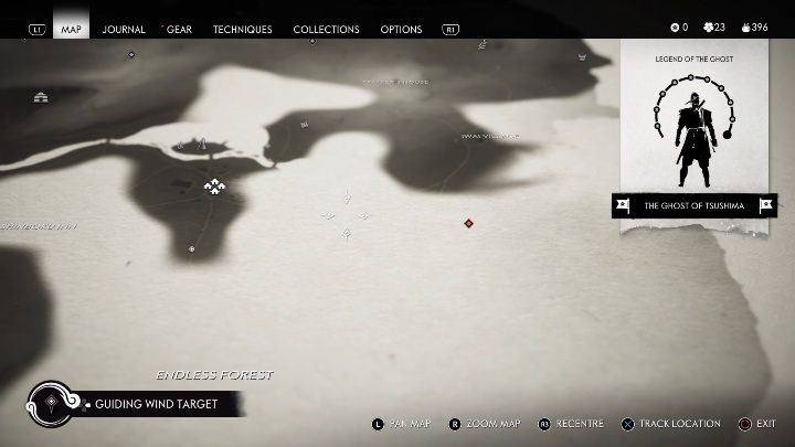 Lokacja: Bezkresny Las - Ghost of Tsushima: Kamiagata - obozy Mongołów, sekrety, znajdźki - Ghost of Tsushima - poradnik do gry