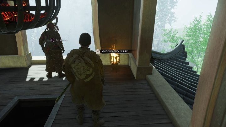 W tej latarni znajdziesz przeciwników, których musisz pokonać - Ghost of Tsushima: Izuhara - Latarnie morskie, sekrety, znajdźki - Ghost of Tsushima - poradnik do gry