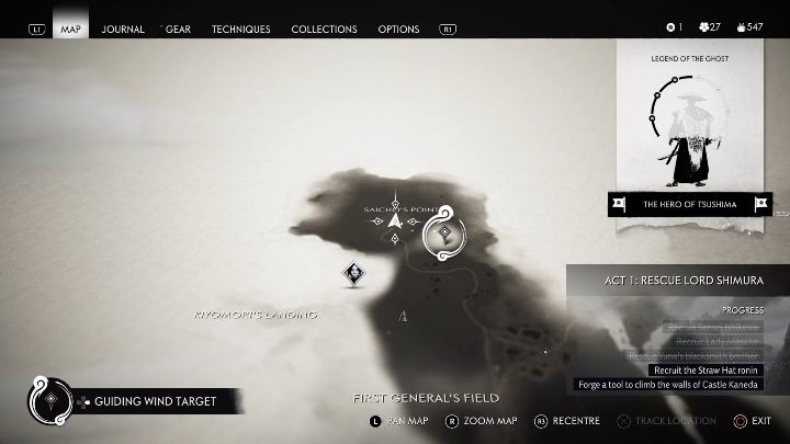 Lokacja: Przyczółek Saicha (Saichos Point) - Ghost of Tsushima: Izuhara - Latarnie morskie, sekrety, znajdźki - Ghost of Tsushima - poradnik do gry