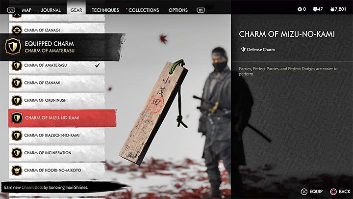 Talizman ten ułatwia wykonywanie parowań oraz uników, także w ich perfekcyjnych odmianach - Ghost of Tsushima: Najlepsze talizmany - Ghost of Tsushima - poradnik do gry