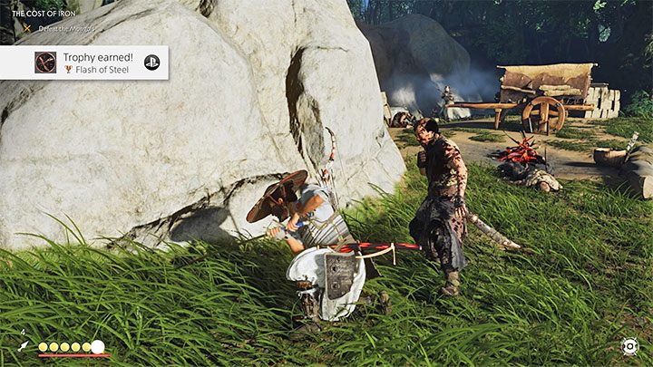 Poprawne skorzystanie z perfekcyjnego parowania wymaga pewnego treningu - Ghost of Tsushima: Lista trofeów - Ghost of Tsushima - poradnik do gry