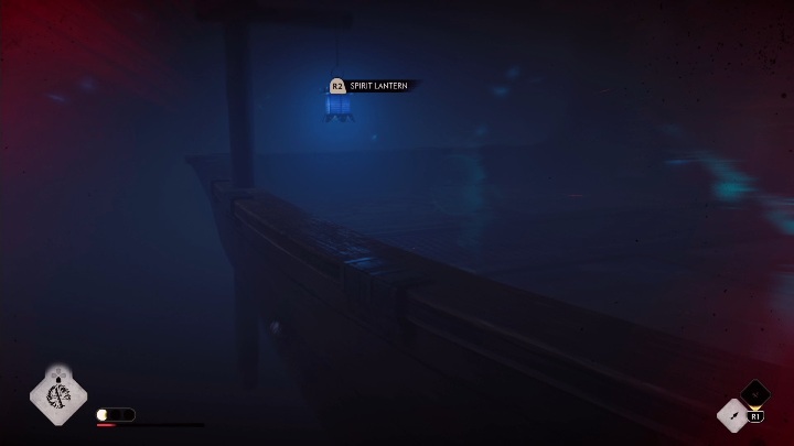 Jednym z łatwiejszych sposobów na ocenienie pozycji przeciwnika jest uderzenie w lampę - Ghost of Tsushima Legends: Jak odkryć niewidzialne postacie? - Ghost of Tsushima - poradnik do gry