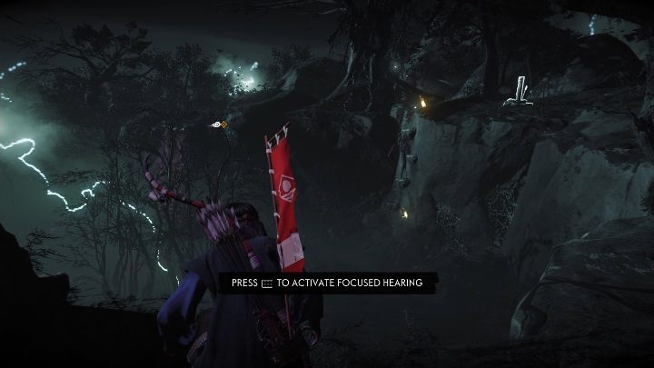 Zacznijmy od tego, że gdy tylko staniesz za sterami bohatera możesz zobaczyć jego pierwszą umiejętność - Ghost of Tsushima Legends: Łowca - Ghost of Tsushima - poradnik do gry