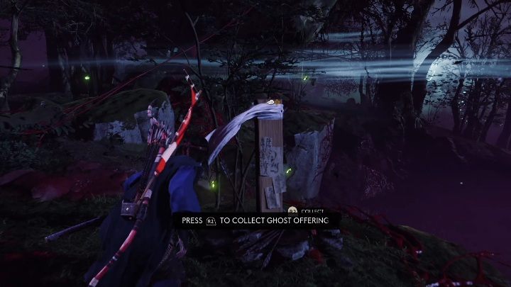 Twoim kolejnym zadaniem jest zebranie strzał z kapliczki - Ghost of Tsushima Legends: Łowca - Ghost of Tsushima - poradnik do gry